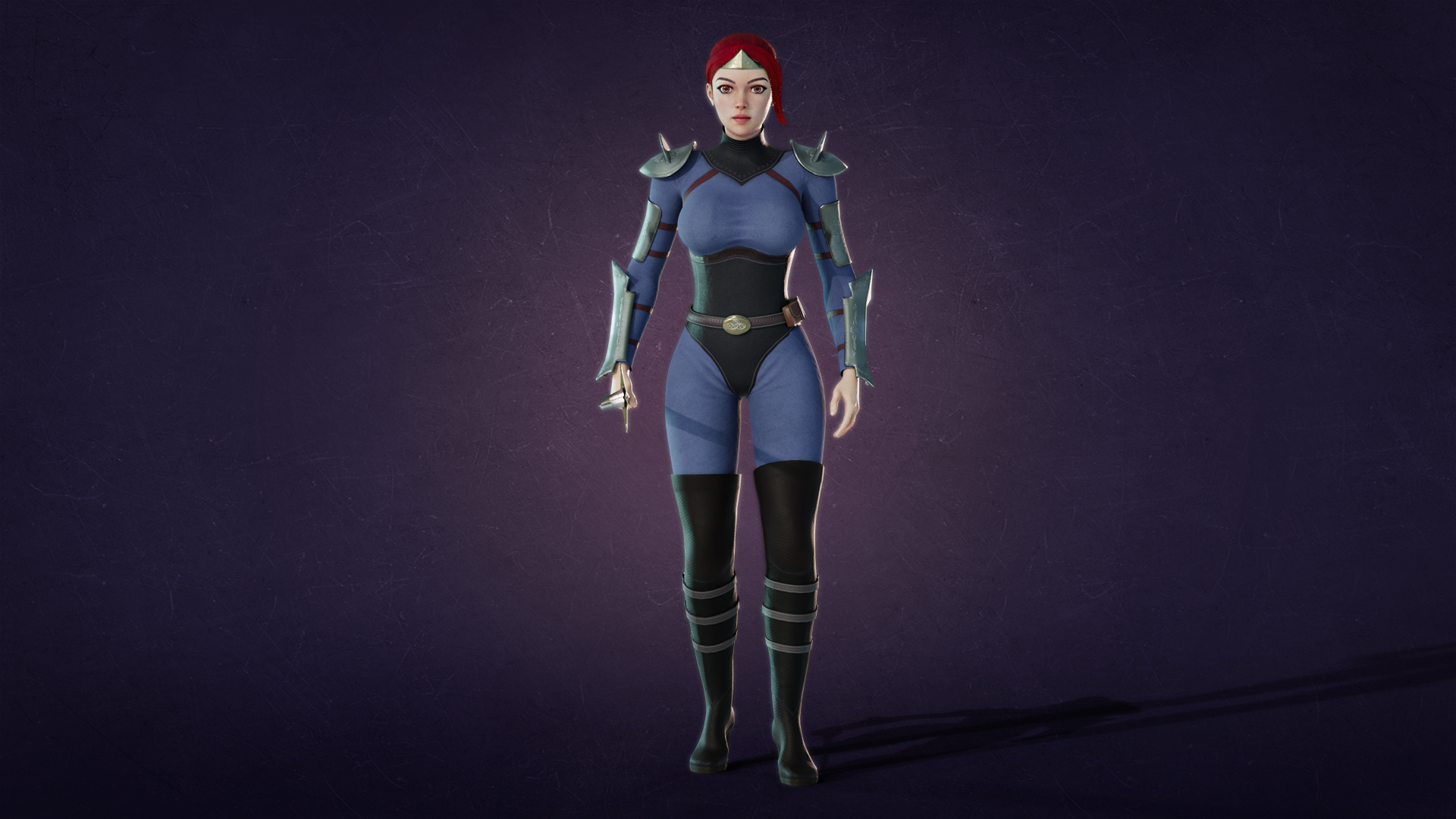 Tera human warrior idle